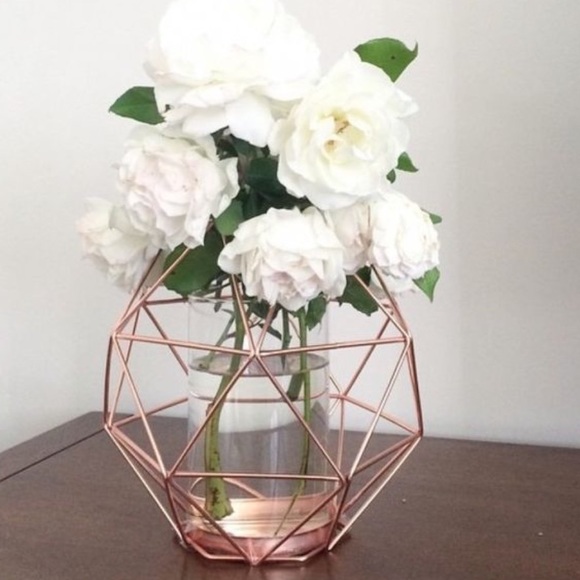 Other - 2 - Gold Geometric Vase